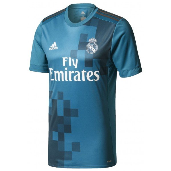 Camisa III Real Madrid 2017 2018 Retro Adidas